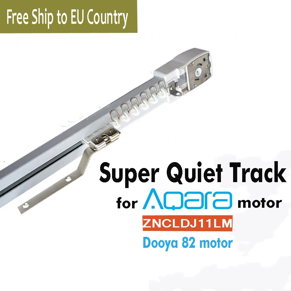 Customize Electric Curtain Track for xiaomi Aqara Dooya KT82 DT82 TN TV TS LE,Smart Curtain Rails Control System,mi home app,free Ship EU Country