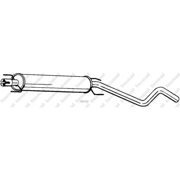 Основной Глушитель Opel Astra G/H 1.6i/1.8i 03 Bosal арт. 284735