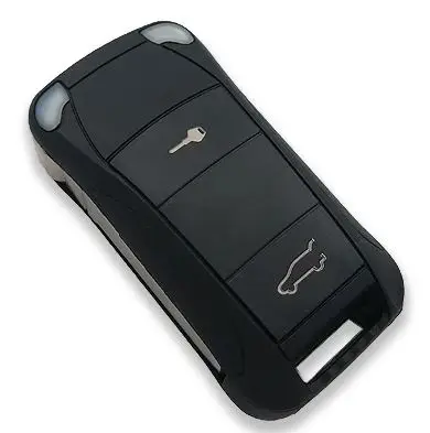 Позолоченный хромированный флип телефон для Porsche Cayenne Turbo S GTS V6 V8|protective case key|key