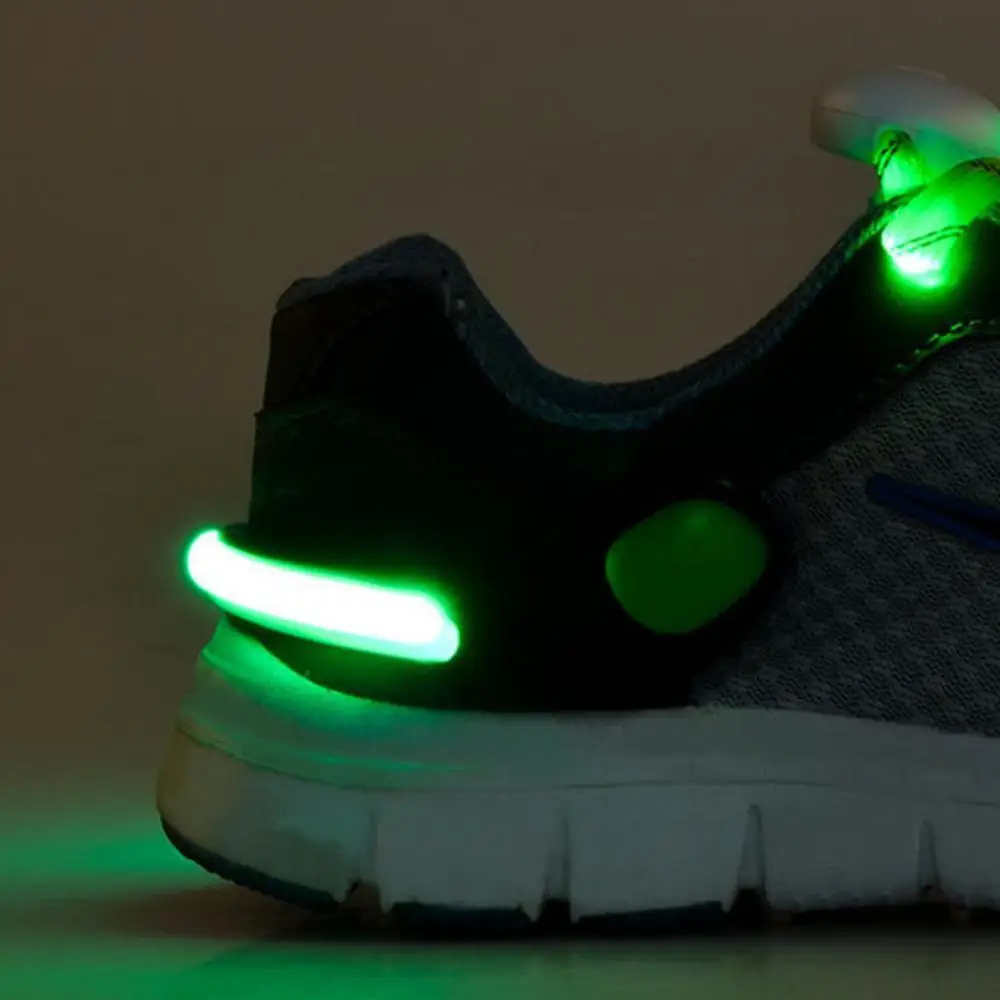 

Shoe Clip Light Night Safety Warning LED Bright Light For Running Cycling Bike Useful Outdoor Tool LED Luminous Toys