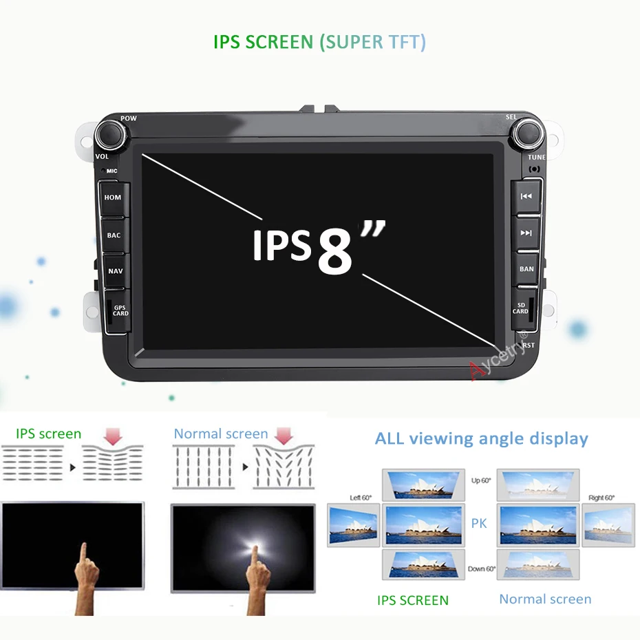 Cheap 4G 64G 8 CORE Android 9.0 2 din car dvd PLAYER GPS for Volkswagen/VW Golf 5/6 passat/CC/B6/B7 polo Skoda/Seat/Leo CAR RADIO obd2 11