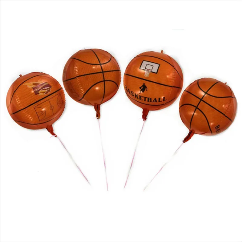 22-дюймовый 4D Баскетбол алюминиевый шар Чемпионат мира по футболу бар вечерние Молле для украшения алюминий воздушный шар из фольги - Цвет: Сливовый