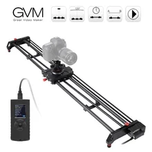 GVM GR 120QD 120cm Motorized Photography Camera Slider Track Dolly Video Stabilizer Rail Carbon Fiber & Aluminum Alloy Material