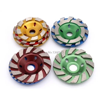 

2pcs 120mm Diamond Grinding Wheel Disc Bowl Shape Concrete Granite Stone Ceramic Cutting Power Tools 4 Type