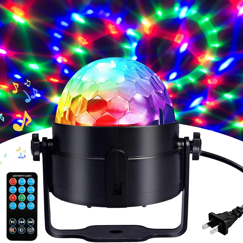 RGB диско-шар вечеринка освещение дискотеки дискотека светодиодный прожектор