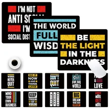 Small Gaming Mousepad Pu Leather Non-slip Mice Mat Comfortable Mouse Pad Keyboard Gamer Mouse Pads for PC Laptop