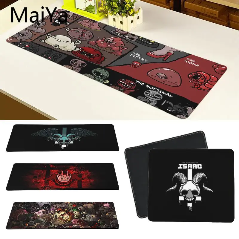 

Maiya High Quality The Binding of Isaac Office Mice Gamer Soft Mouse Pad Rubber PC Computer Gaming mousepad