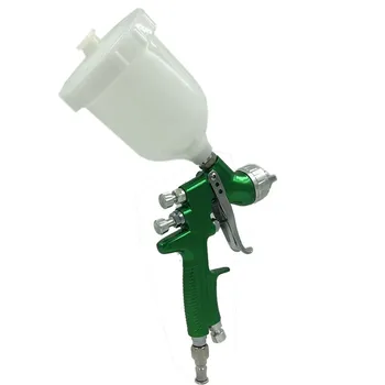 

HVLP Gravity Feed Paint Spray Gun Painting Spray Gun Chrome Car Face Paint Pistal