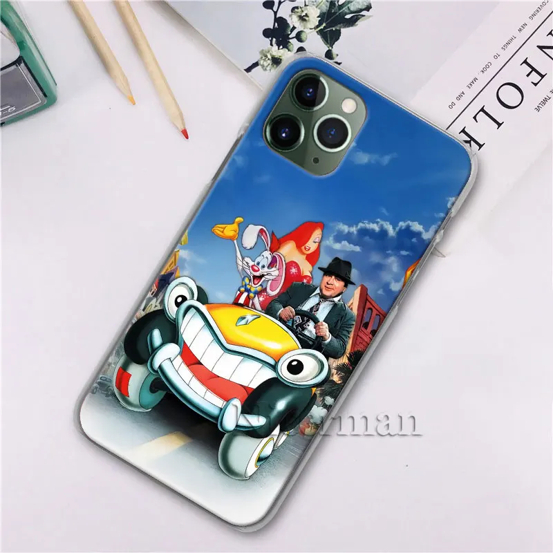 Сексуальный чехол для телефона Jessica Rabbit для Apple iPhone X, XR, XS, 11 Pro Max, 7, 8, 6, 6s Plus, 5 5S, Жесткий Чехол
