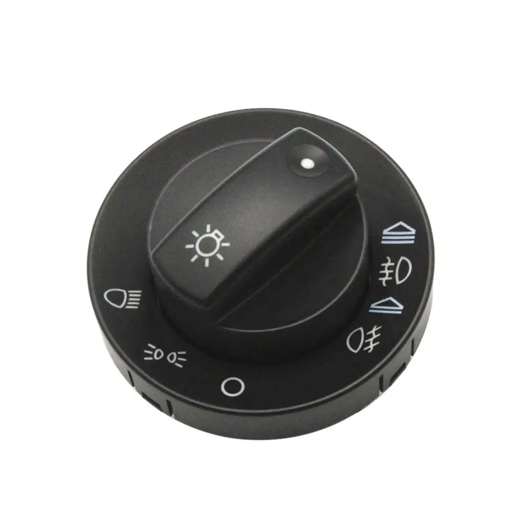 

New Car Headlight Fog Light Switch Repair Kit Cover 2 Piece Car Headlights Knob Cover Auto Accessories
