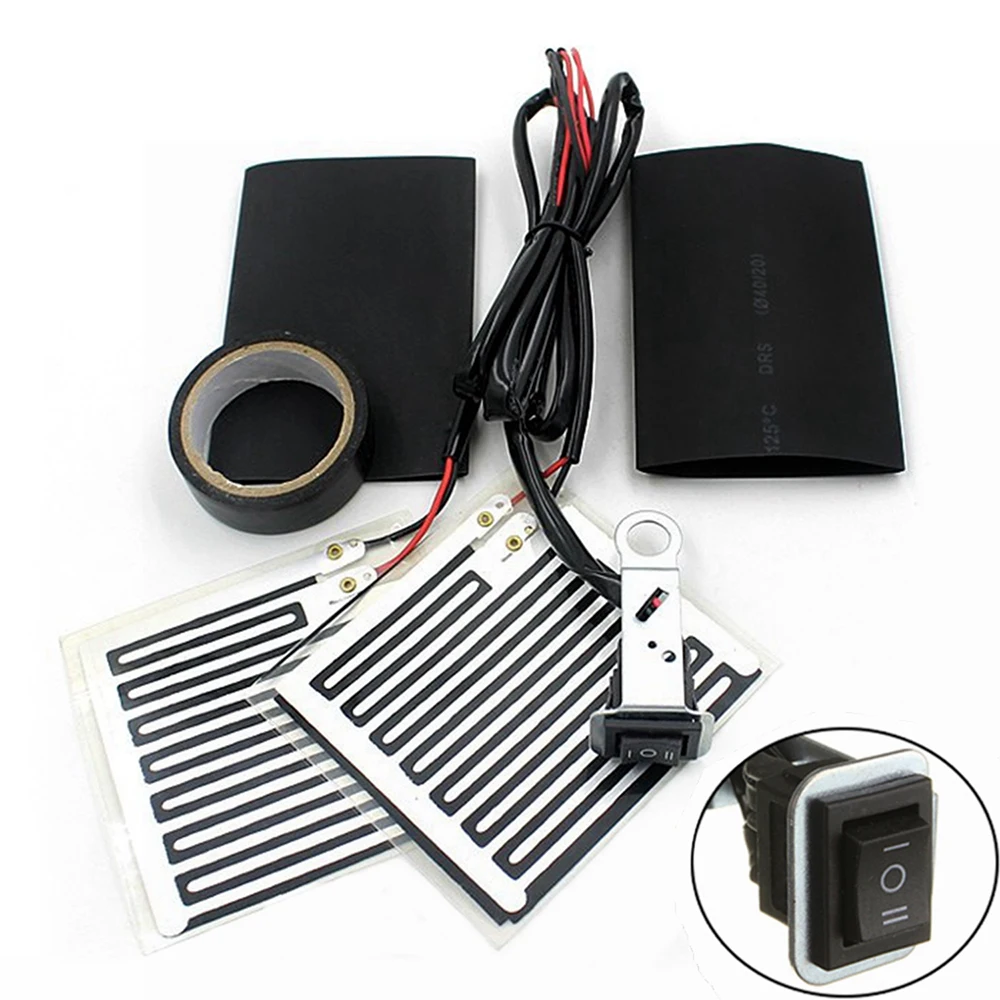 Нагреватель ручки мотоцикла 12 В электромобиля нагревательные руля