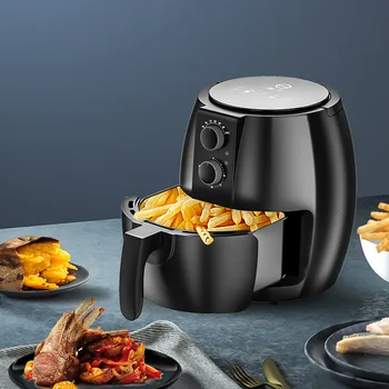 

Air Deep-Fried Pot Yangzi Air Deep-Fried Pot Household Oil-Free Fried Pot 4.5L Chips Machine Intelligent Multifunctional Oven