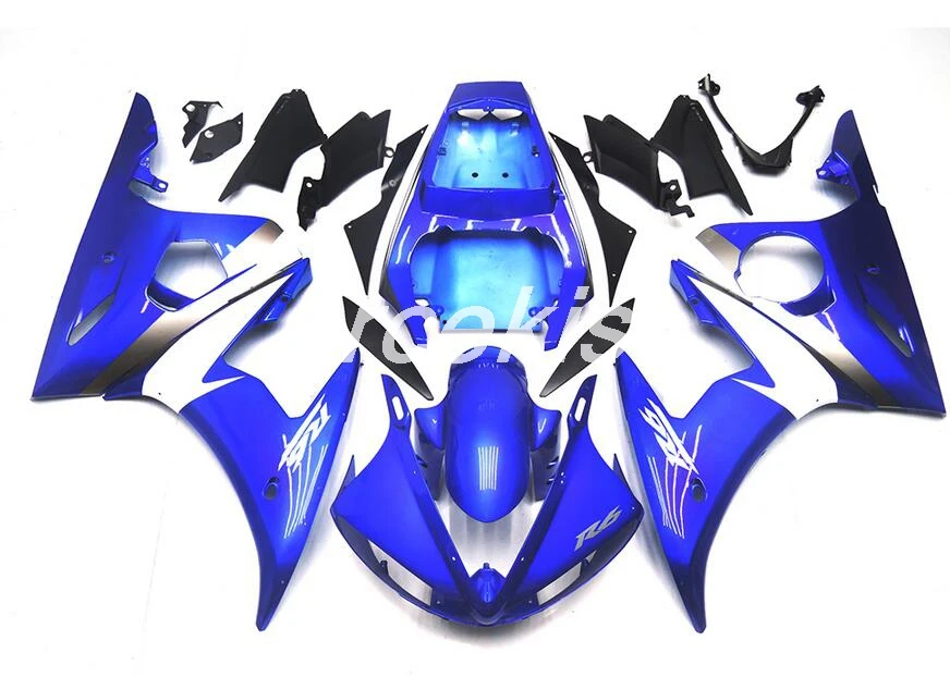 4 подарки Новые ABS Обтекатели наборы подходят для Yamaha YZF R6 2003 2004 2005 обтекатель Набор R6 03 04 05 крутой стиль на заказ