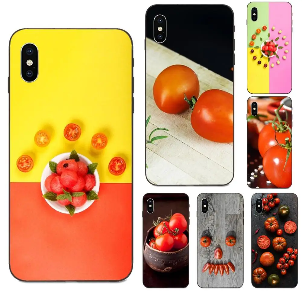 Прозрачный томат для Xiaomi Redmi Note 3 3S 4 4A 4X5 5A 6 6A 7 7A K20 Plus Pro S2 Y2 Y3 Чехлы телефона из ТПУ |