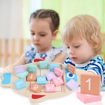 

Early Educational Math Toys Develop Children Intelligence Number Matching Colorful Puzzle for Children Necessary Fun Toys