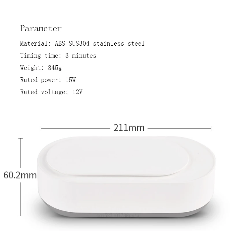 Предпродажа Xiaomi Mijia Youpin EraClean ультразвуковая Чистящая машина 45000 Гц высокая частота вибрации мыть все