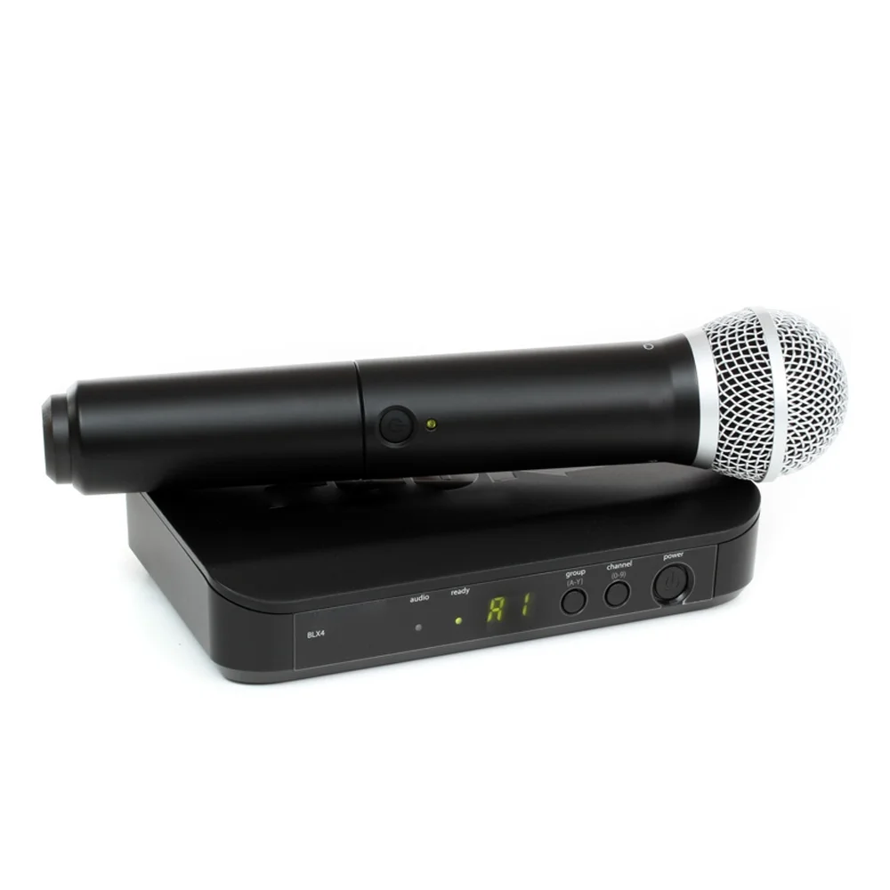 BLX24 Wireless Microphone BLX4R Vocal System with BLX4 BLX24R PG58 SM58 BETA58 Microphone for Shure Wireless Microphone Mic