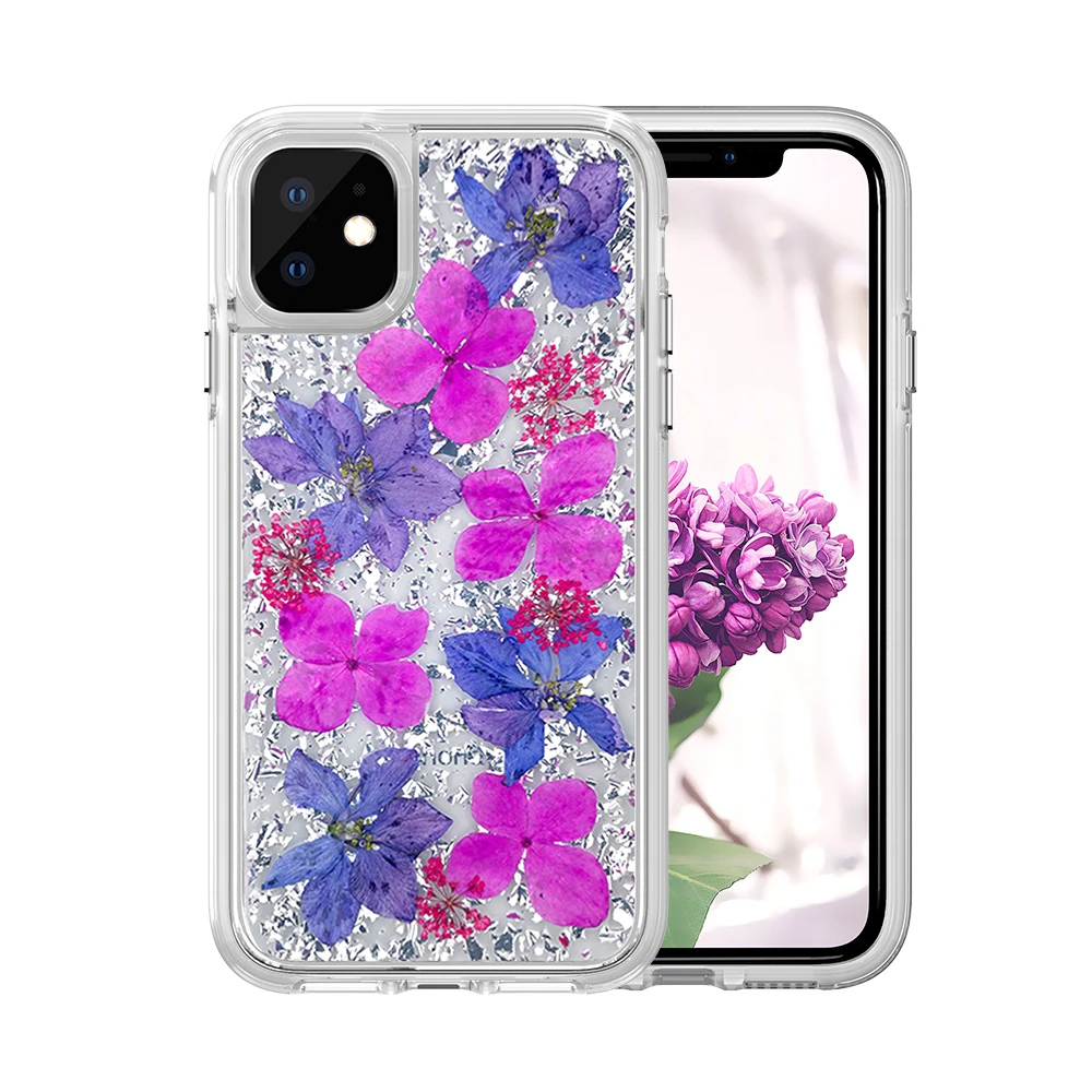 Чехол для Apple iPhone 6 6s 7 8 Plus 10 X XS XR Max Bling блестящий цветок блестки мягкий прозрачный