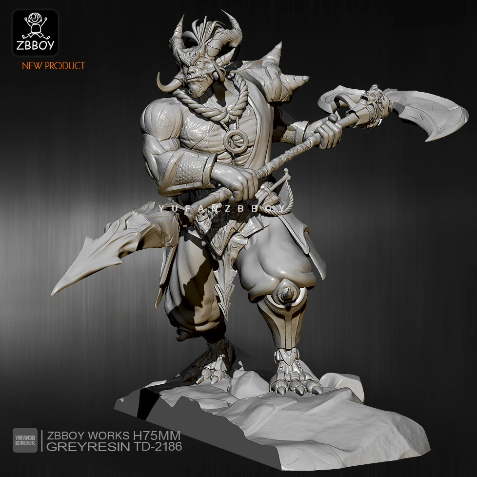 75mm Resin Figure Kits Sickle Monster Resin Model Selfassembled Td