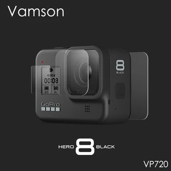 

Vamson for Gopro Hero 8 Black Tempered Glass Screen Protector Action Camera Lens Screen Film 9Pcs for Go pro 8 Camera VP720