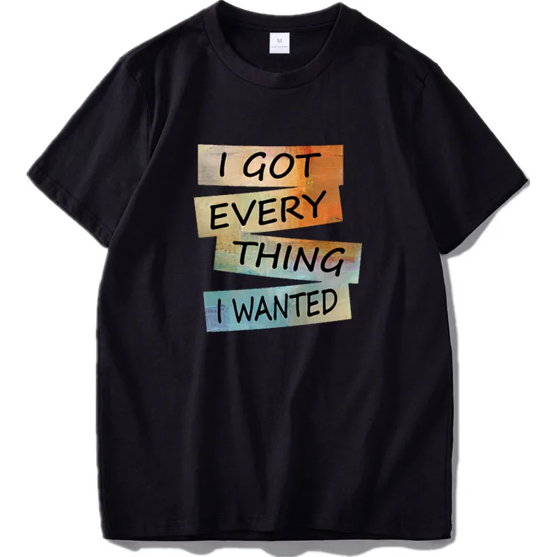 Billie Eilish/футболка, все, что я хотел, поп-певица, одежда, крутая черная, Camiseta, хлопок, футболка, Молодежная, унисекс, европейский размер - Цвет: Black 10