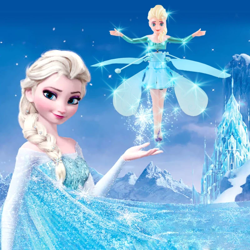 

Flyings Luminous Kid's Princess Cute Dolls fairy RC Toy Infrared Induction drone RC Helicopter Fly Quadcopter Drone Kids Toys