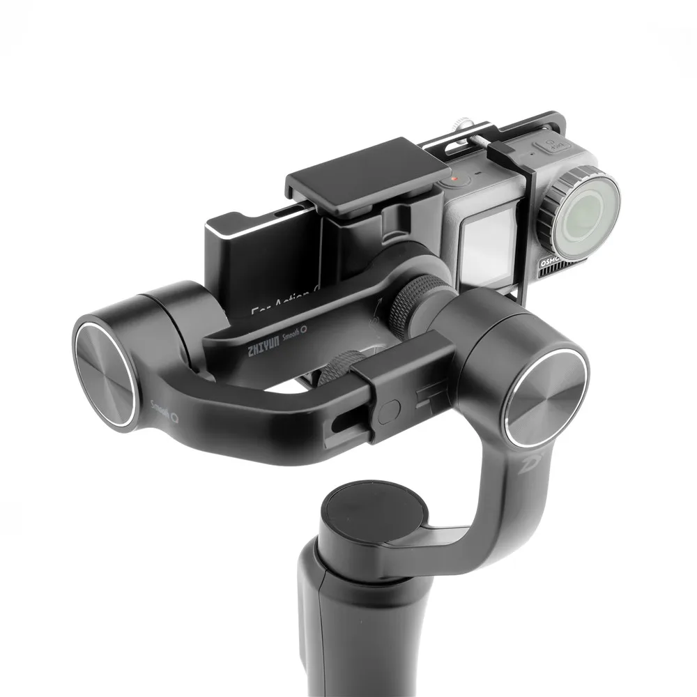 Мобильный PTZ алюминиевый сплав рамка держатель адаптер для DJI Osmo действие Кронштейн пластина Спортивная камера аксессуары
