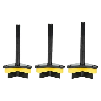 

3Pcs Different Sizes V Type Leather Craft Tools Punching Tools, DIY Tools for Leather, Belt Tail Cut