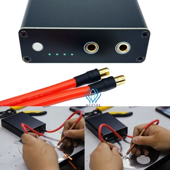 

USB interface Portable Mini DIY Spot Welding Machine 5 Gear Adjustable for 18650 Lithium Battery Support 0.1-0.15mm Nickel Sheet