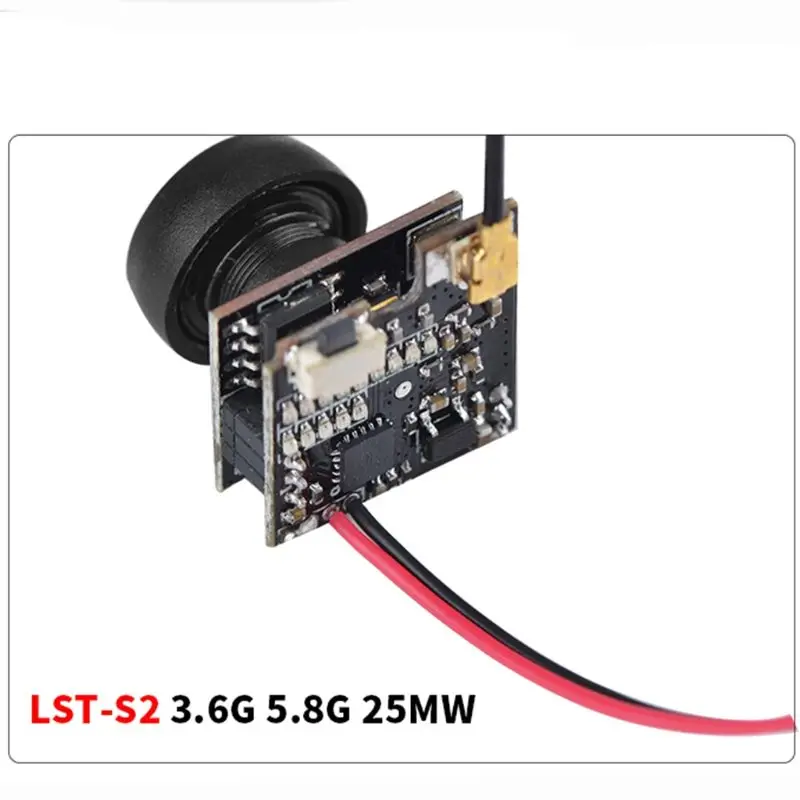 JMT 5,8 Г 25 МВт 40CH 800TVL передатчик LST-S2 LST-S1 LST-S2+ FPV Камера 3,6G FPV AIO микро Камера Запчасти LX9A