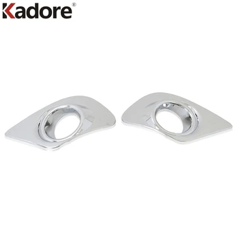

For Dodge Journey 2013 2014 ABS Chrome Plated Front Foglight Lamp Frame Protection Cover Moulding Trim Auto Accessories 2pcs/set