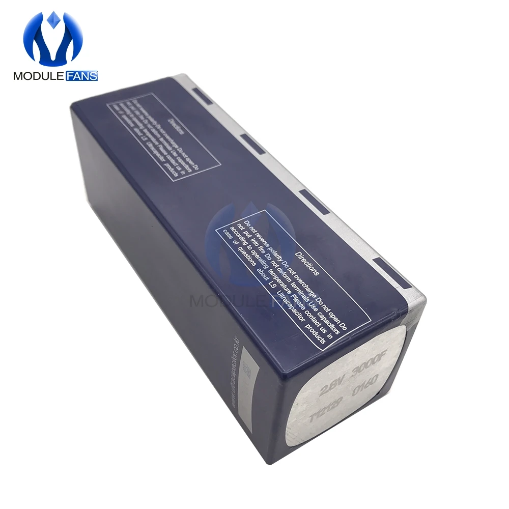 Сверх яркий конденсатор 2,8 V 3000F 161*56*56mm низкая ESR высокая частота 2.8V3000F для автомобиля Авто Блок питания