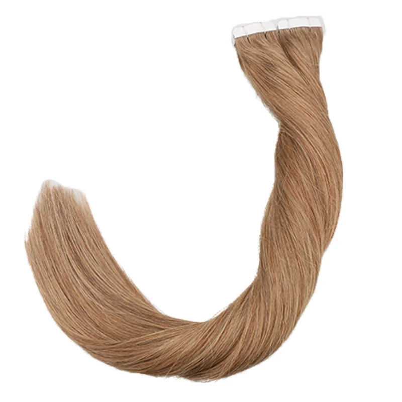 Toysww tape in hair extensions human hair 50g100g per pack Silky Straight Tape on Hair PU Seamless Skin Weft (3)