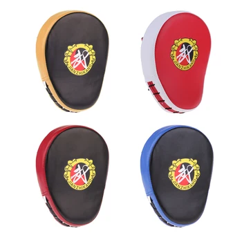 

Black Red Boxing Gloves Pads for Muay Thai Kick Boxing MMA Training PU Foam Boxing Target Pad