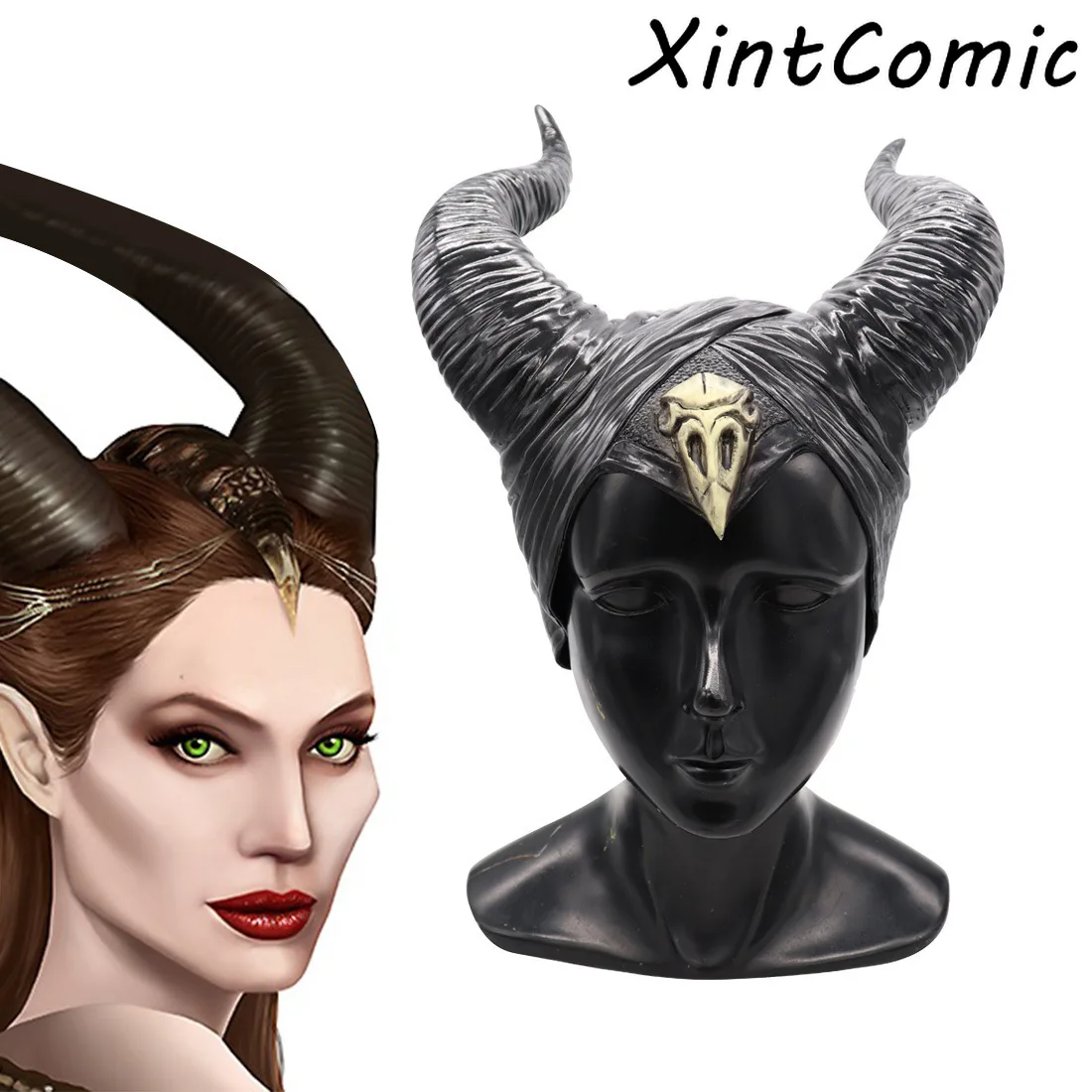 Маскарадный головной убор Maleficent: Mistress of Evil вечерние головные уборы с маской