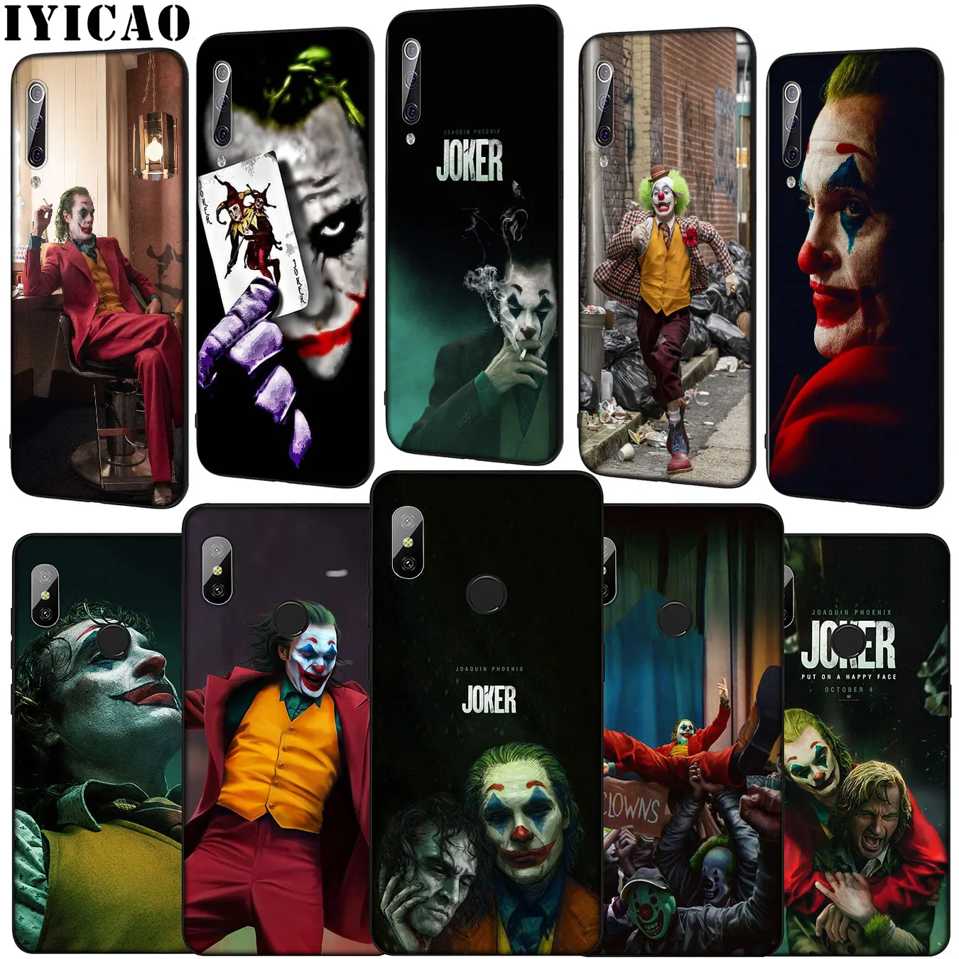 Мягкий чехол для телефона joker Joaquin Phoenix Xiaomi Mi 10 9 9T A3 Pro CC9 CC9E 8 SE A2 Lite A1 6 pocophone f1 Mi9 |