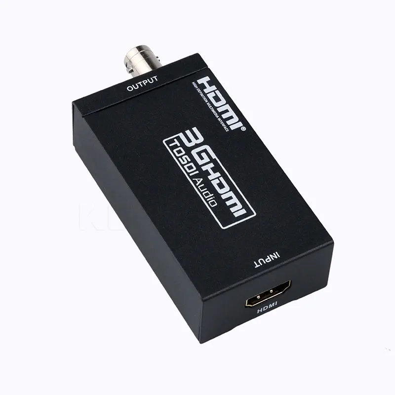 Мини 3g HDMI в SDI конвертер адаптер HD в BNC SDI/HD-SDI/3G-SDI 1080P Мультимедийный HD видео конвертер портативный