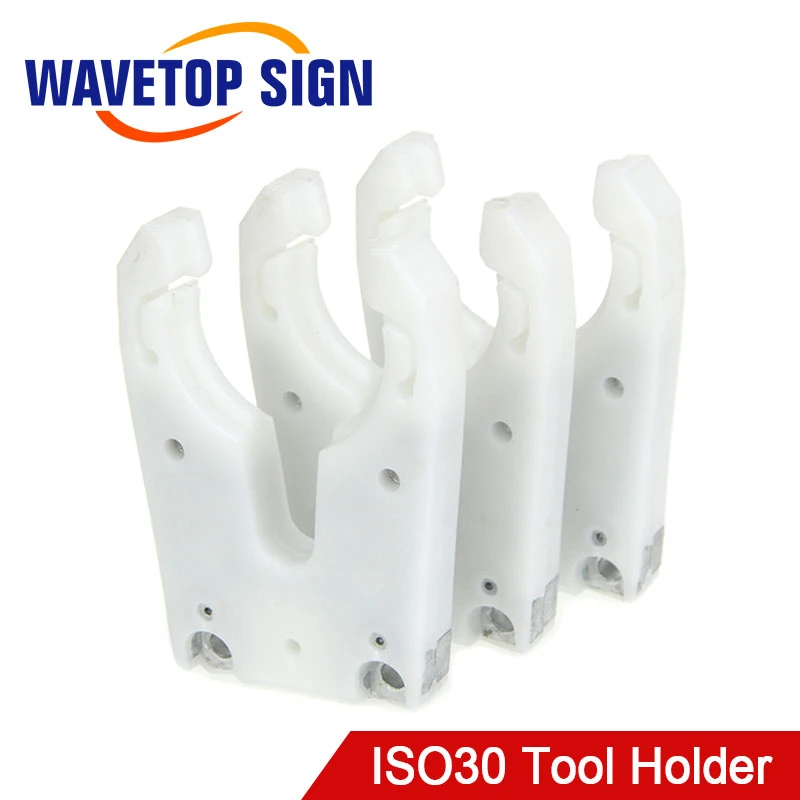 Iso30 Tool Holder Clamp Iron + Abs Flame Proof Rubber Iso30 Tool Holder Claw 1pcs Tool Parts