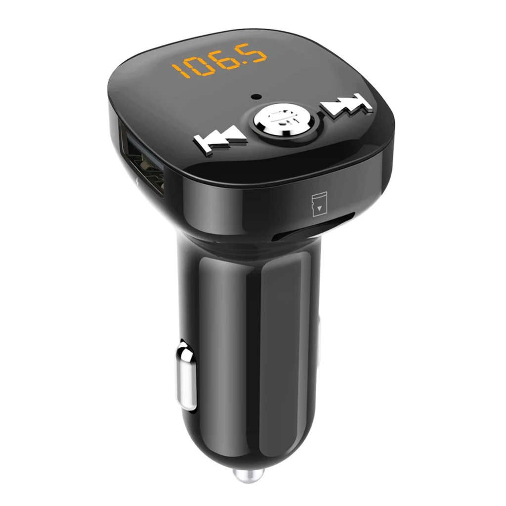 MagiDeal Car Bluetooth TF Cord Phone MP3 FM Transmitter Handfree Calling Nav