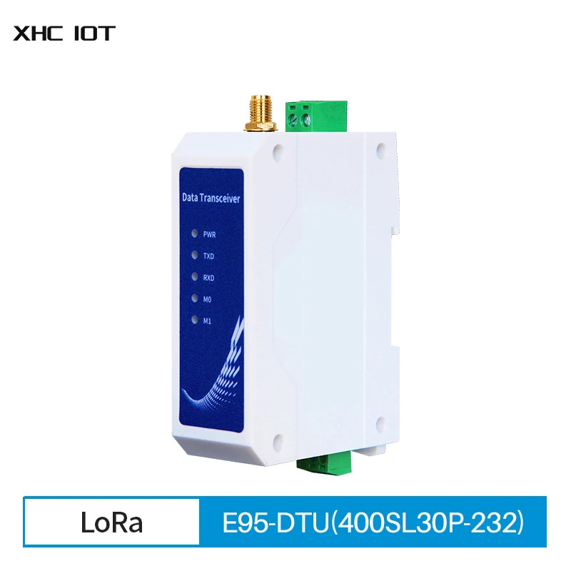 Модем SX1268 LoRa RS232 Plus версия Modbus 433 МГц 30 дБм дальность 10 км фотосессия (400SL30P-232)