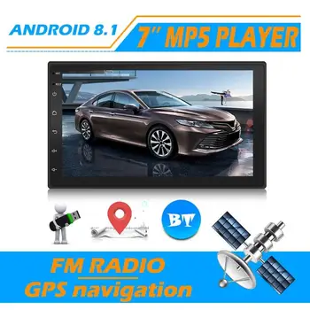 

SWM 9999 Android 8.1 Bluetooth 7 inch Car Stereo MP5 Player GPS Navigation WiFi AUX USB FM Radio Receiver In Dash Receiver Head