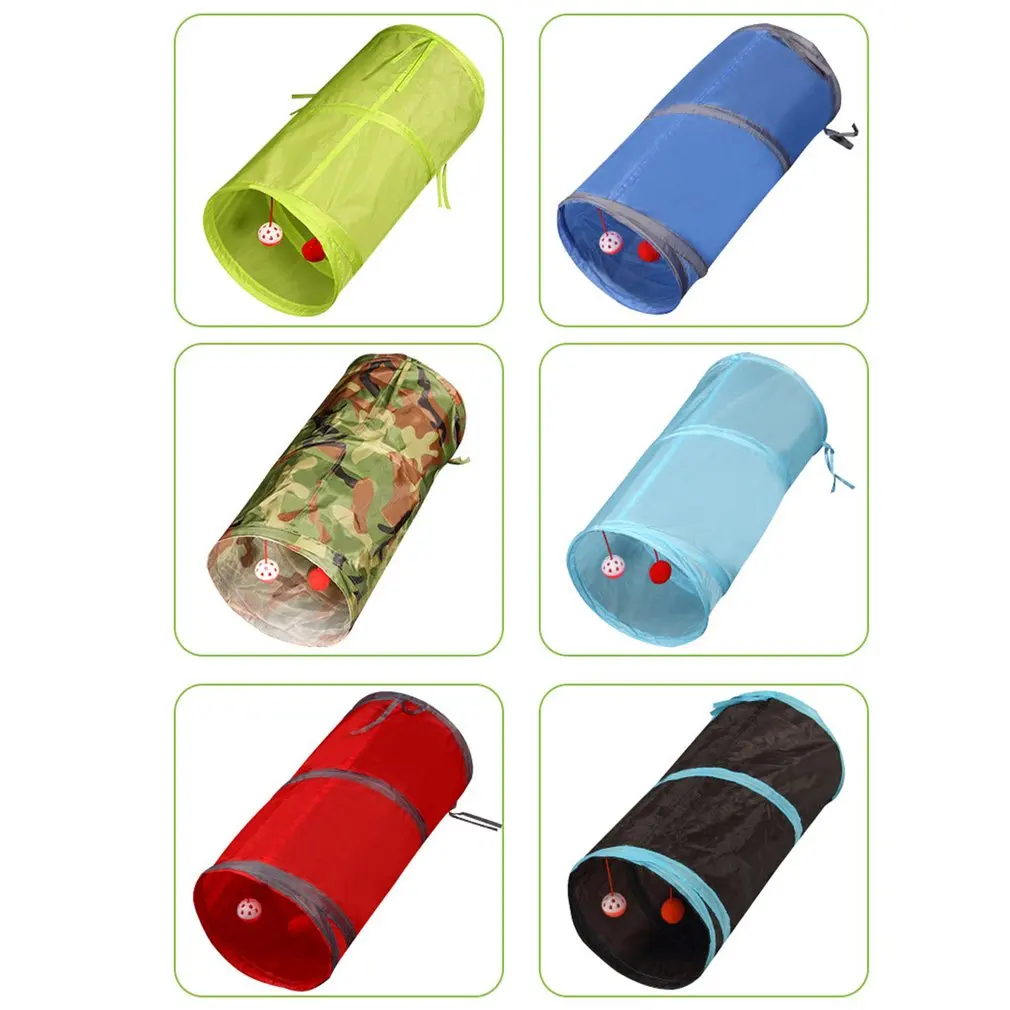 

Pet Tunnel Cat Play Tunnel Foldable Cat Tunnel Kitten Toy Bulk Toys Rabbit Tunnel Cat Cave Pet Supplies
