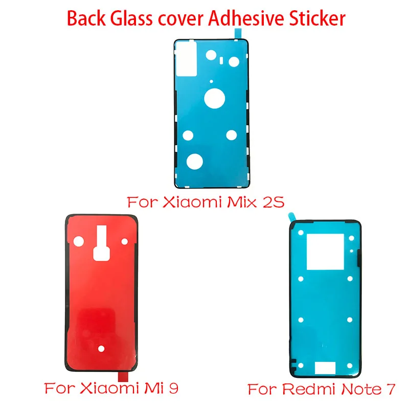 20 шт./лот для Xiaomi mi 9 mi x 2 S/Red mi Note 7 8 K20 Pro задняя крышка батарейного отсека наклейка клейкая лента