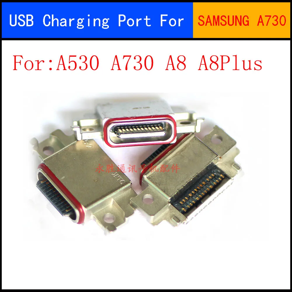 

USB Charging Port Connector Plug Socket Dock Repair Part For Samsung A730 A530 A8 A8Plus