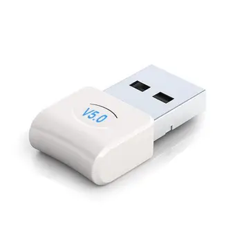 

100pcs/lot Computer USB Bluetooth Adapter 5.0USB Desktop Wireless WiFi Audio Receiver Transmitter Dongle For Computer PC