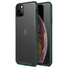 Резиновый ТПУ бампер противоударный чехол для iPhone 11 11Pro Max ультра тонкий прозрачный кристалл прозрачная крышка для компьютера Капа Fundas