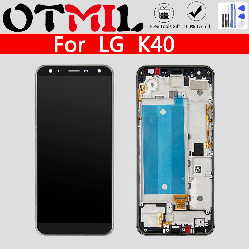 6 8 &quotОригинальный ЖК дисплей для LG K40 сенсорный экран дигитайзер Запасные части