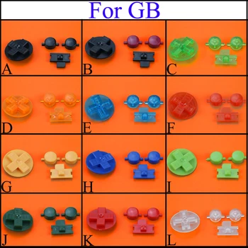 

YuXi Multi-Color Buttons for Gameboy Classic GB Keypads for GBO DMG DIY for Gameboy A B buttons D-pad