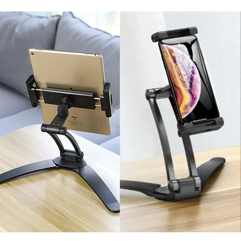 

Kids Tripod Tablet Holder Stand for 4-10.5 in Tablet Phone 360° Rotatable Holder for iPad Tablet Learning Live Bracket Support