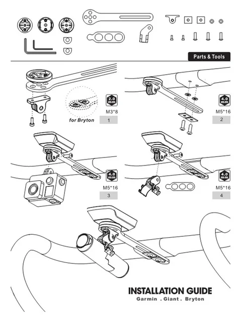 Support d'ordinateur de vélo Garmin/bryton/cateye/igpsport en fibre de  carbone + support de caméra d'action + support de lampe - Temu Belgium